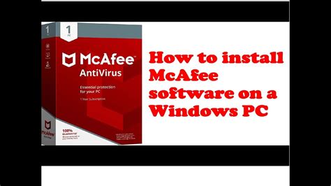 mcafee software install helper tool|How to install McAfee software on a Windows PC .